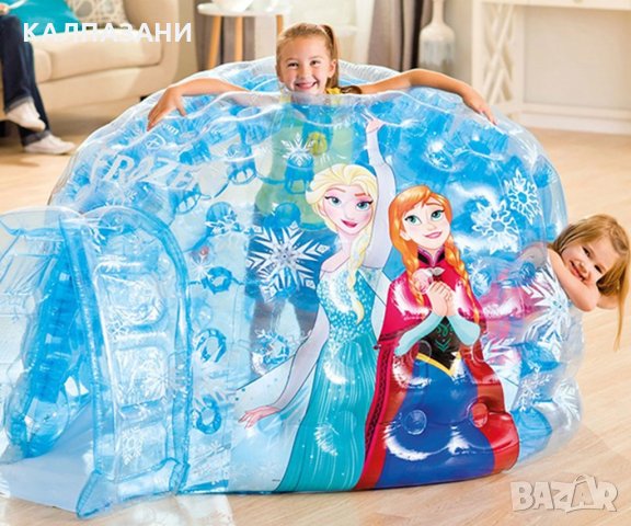 Надуваемо иглу Замръзналото Кралство с топки INTEX FROZEN, снимка 3 - Играчки за стая - 34241863