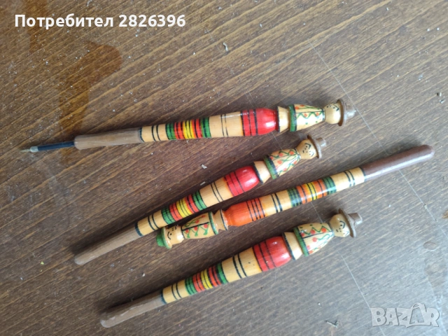 Дървени химикали сувенир , снимка 5 - Декорация за дома - 54188033