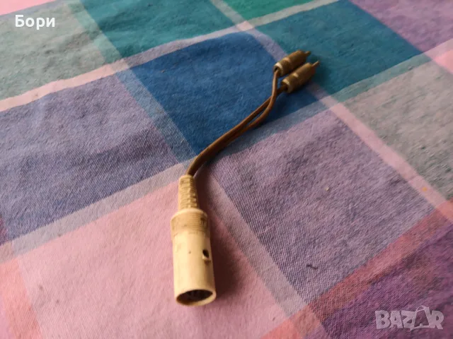 Петица х два чинч/RCA метални, снимка 5 - Други - 48493839