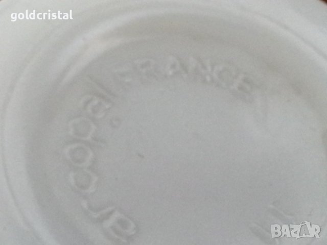 Френски аркопал чаши за чай и за кафе , снимка 2 - Антикварни и старинни предмети - 38195757