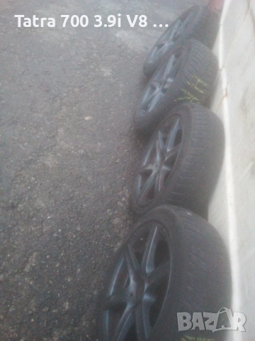 Mercedes Benz A-клас,Алуминиеви джанти 15цола,Спорт пакет,4броя.Джанти,Гуми,Тегличи,Части за МПС , снимка 3 - Гуми и джанти - 52461282