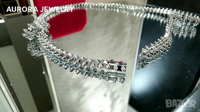 CARTIER Clash de Cartier White Gold Flexible Small Model Дамско Колие, снимка 5 - Колиета, медальони, синджири - 56125689