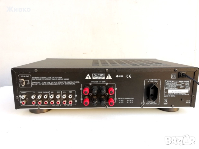 Стерео усилвател DENON, снимка 6 - Ресийвъри, усилватели, смесителни пултове - 52959014