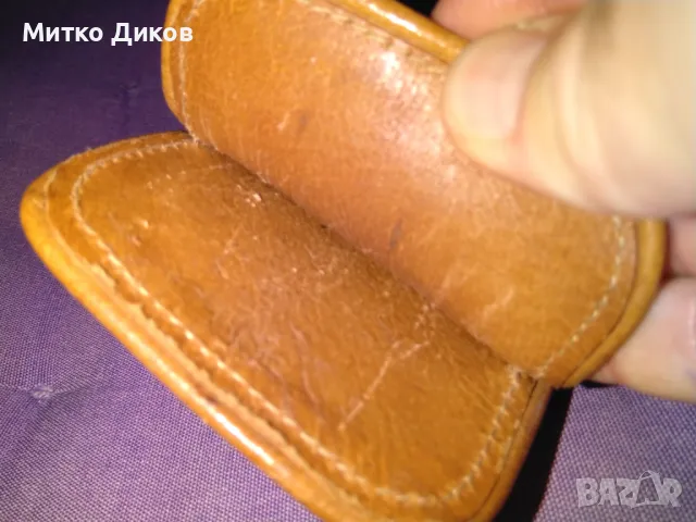 Калъвче естествена кожа за очила, снимка 5 - Слънчеви и диоптрични очила - 47867987