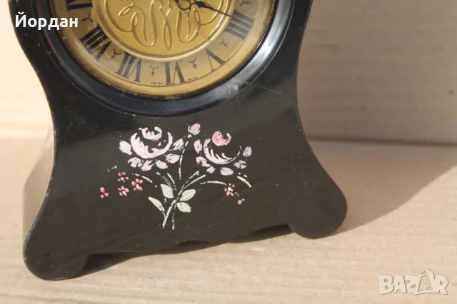 Настолен Швейцарски часовник с латерна, снимка 12 - Антикварни и старинни предмети - 49546635