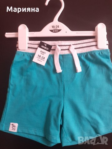 нови памучни панталони за момче 12-18мес.,и 18-24мес., снимка 4 - Панталони и долнища за бебе - 30035172