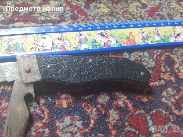 Старо колекционерско Руско джобно ножче ножка нож СССР, снимка 3 - Ножове - 44635741
