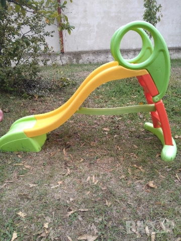 Детска пързалка, пясъчник, люлка, снимка 1