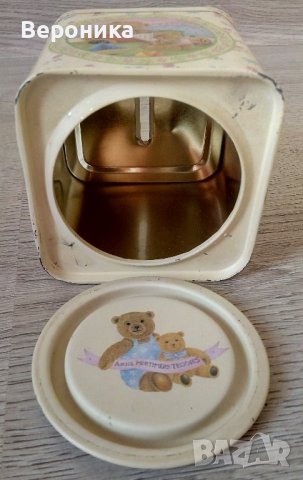 Метална детска ретро касичка от бонбони, снимка 6 - Други - 37286917