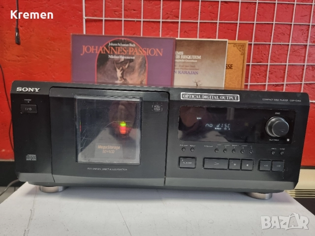 SONY CDP-CX530, снимка 2 - Ресийвъри, усилватели, смесителни пултове - 52348282