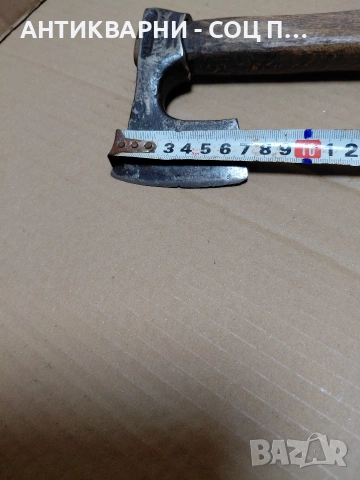 Соц Стара Малка Ловнорибарска Брадвичка 0.450кг. НОМЕР 808., снимка 14 - Антикварни и старинни предмети - 54102351