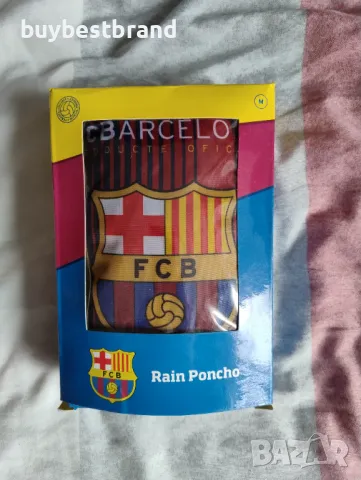 Дъждобран пончо Barcelona Барселона размер М, снимка 3 - Футбол - 48412194