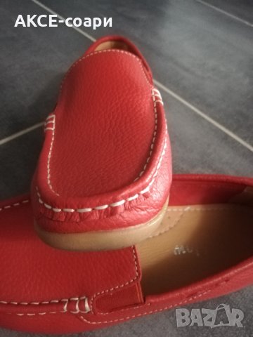 Мокасини, естествена кожа N:38, снимка 5 - Дамски ежедневни обувки - 30055815
