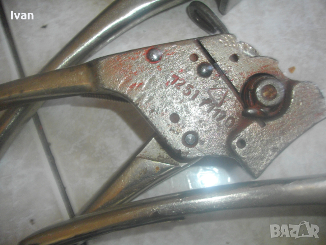 Ръчен Немски Чембер Обтегач Машина За Неметални Пластмасови РР Ленти-Професионален/Индустриален-Отл, снимка 12 - Други инструменти - 44667730