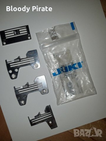 Оригинални плочки за оверлог Juki и покривна машина Juki, снимка 4 - Други машини и части - 31183475