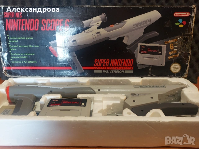 Super NES NINTENDO Scope 6 за SNES PAL