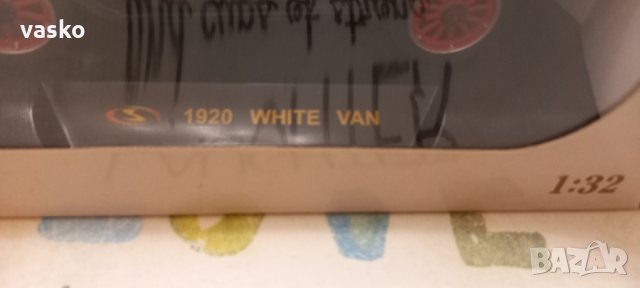 WHITE VAN 1920-SIGNATURE 1:32, снимка 2 - Колекции - 29884263