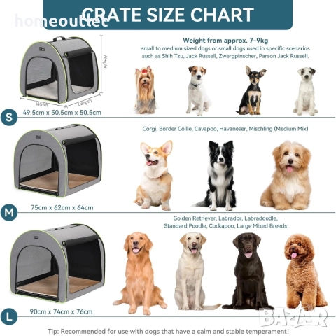ПРОМОЦИЯ Сгъваема транспортна чанта за домашни любимци, DCC1039033AGZ2C-1, снимка 6 - За кучета - 52039160