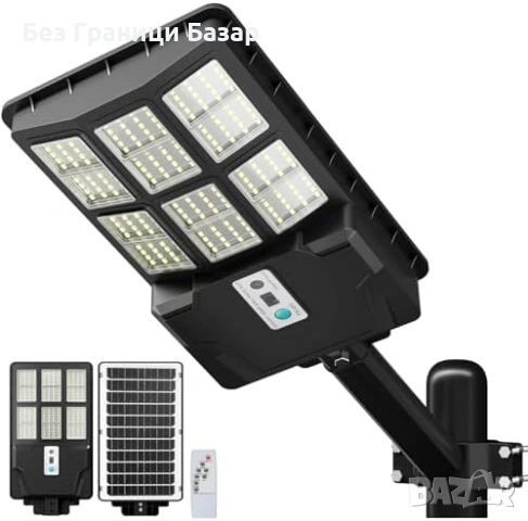 Нова Соларна улична лампа LED слънчев прожектор 1000W със сензор за движение IP65