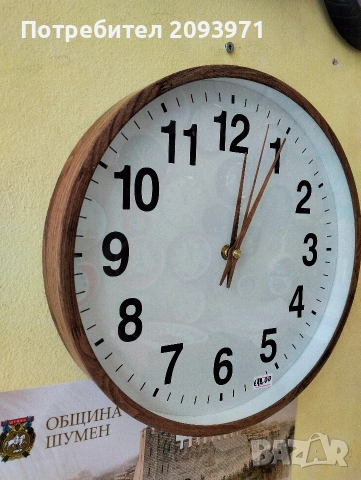 Стенен часовник , снимка 2 - Стенни часовници - 53355123