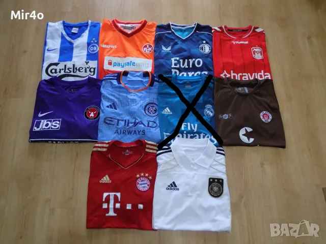 футболни тениски feyenoord  bayern munich aarhus fc st. pauli germany kaiserslautern екип