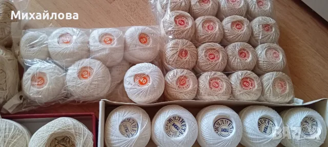 Котон кроше, Перле и „Жулиета“ от 20 гр. и 50 гр., снимка 9 - Гоблени - 46342743