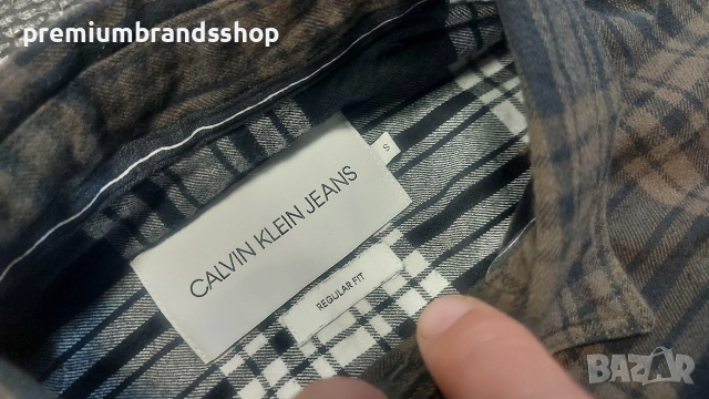 Calvin klein jeans S размер мъжка , снимка 3 - Ризи - 52619425