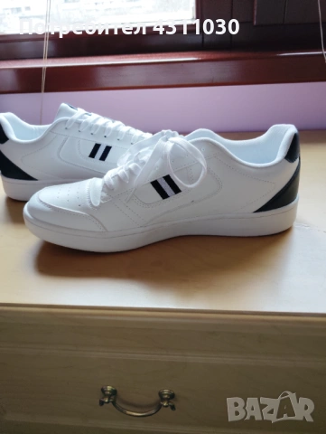 Кожени маратонки нови номер 45, снимка 5 - Маратонки - 53403926