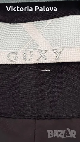 Модерно яке-палто GUXY цвят шоколад ,гъши пух,Италия, снимка 9 - Палта, манта - 34556353