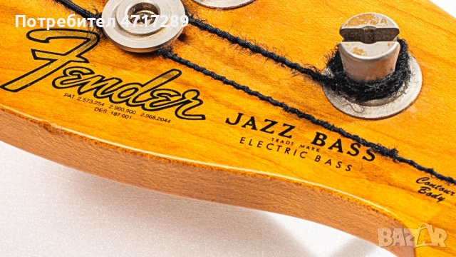 Fender Jazz Bass – Made in Mexico (2002) – + калъф и стойка, снимка 5 - Китари - 53249790
