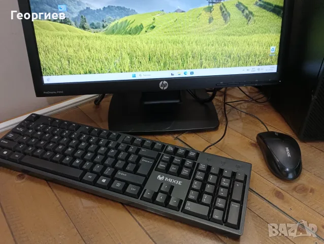 Kомпютър HP 290 G2 I3-8100  + монитор , клавиатура и мишка, снимка 4 - Работни компютри - 56171934