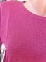 ИЗКЛЮЧИТЕЛНО КРАСИВА блуза в цвят малина с фина бляскава нишка в тъканта, снимка 2