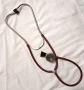Стар медицински инструмент, стетоскоп, снимка 2