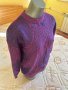 Лилав дамски пуловер, снимка 7