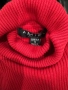 Amisu дамски червен пуловер, снимка 2