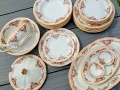 Рядък ,порцеланов сервиз за хранене,луксозна серия на Изида , снимка 2