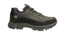 Мъжки кожени спортни обувки в черно, снимка 1 - Спортни обувки - 42089358