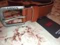 LEVI'S Оригинал Нов Мъжки Колан Изцяло от Естествена Кожа с Етикет 120см., снимка 10