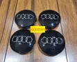 Ауди капачки за джанти 60мм, 61мм, 68мм, 69мм, 77мм и 135мм сиви черни, снимка 4