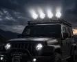 LED работен фар 7 инча 12-24V с 12 LED диода, снимка 4