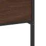 vidaXL Рамка за легло без матрак кафяв дъб 120x200 см инженерно дърво, снимка 10