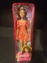 Barbie Fashionistas 182 Кукла Барби Фешънистас 182 с дълга коса и оранжева рокля, снимка 3