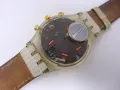 Часовник хронограф Swatch със седефен циферблат , снимка 6