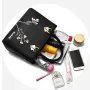 Дамска чанта Flowers Black, снимка 6