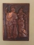 Красива Стара Медна Декоративна Картина , Медно Пано., снимка 4