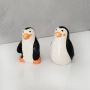 6352 Комплект керамични солница и пиперница Пингвини, снимка 2