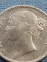 Сребърна монета 1 рупия 1840г. Индия - Британска кралица Виктория 40387, снимка 8
