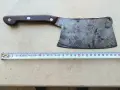 Стар ръчно кован сатър, снимка 4