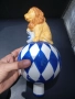 Лъв стар керамичен градинска украса , снимка 7