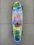 Пениборд с принт/скейтборд/penny board/skateboard/Пениборд светещ, снимка 2